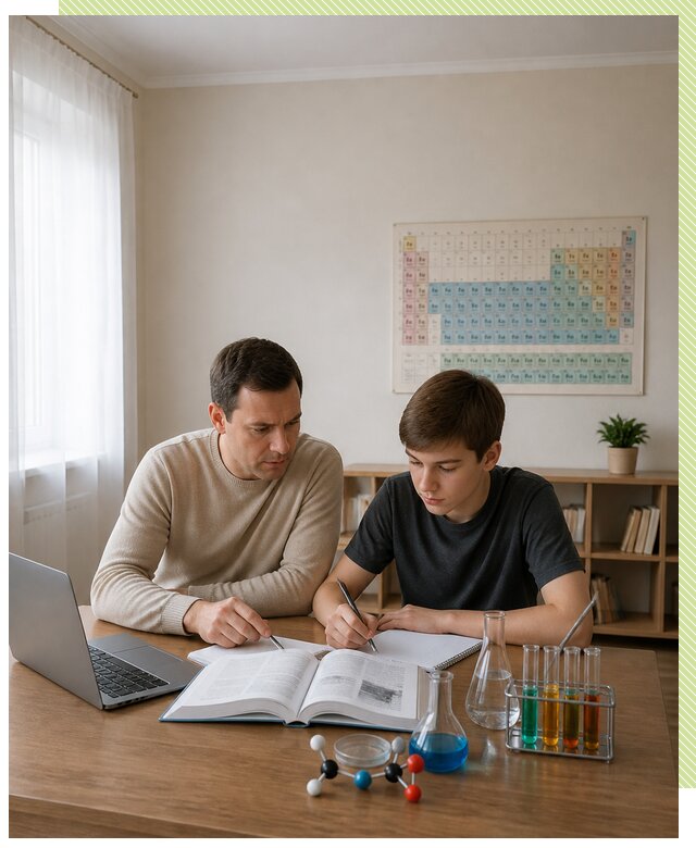 Репетитор по химии 8 класс в Тутаеве по цене от 1258 р. | Репетитор-Ттв